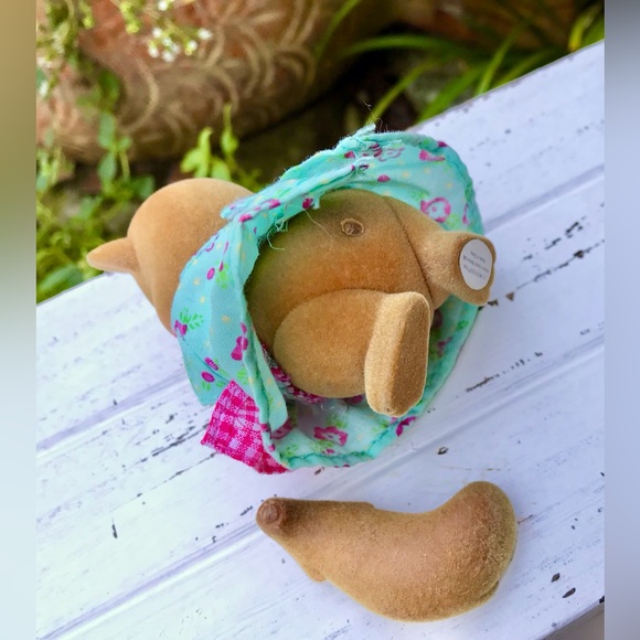 Lil Woodzeez Beaver Family Mouse Kids Felted Flocked Figure Animal Toy Doll - Picture 6 of 14